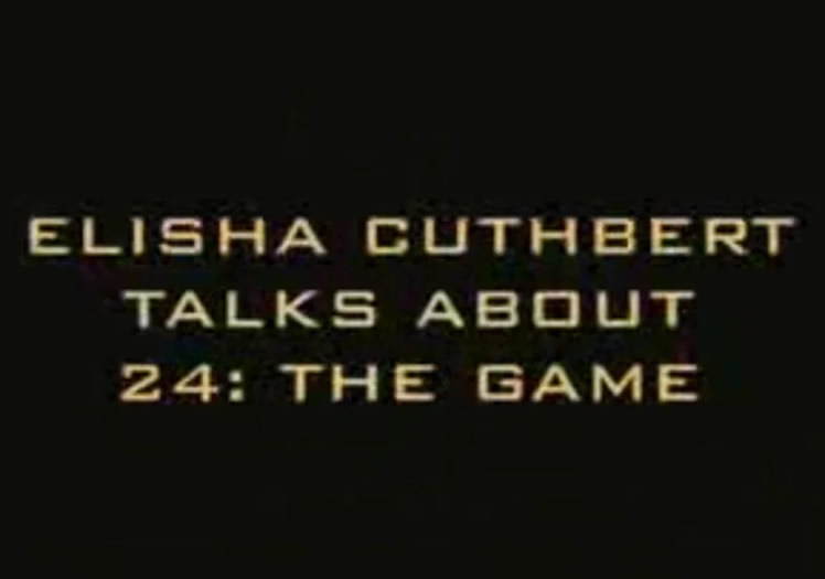 24: The Game Press Disc - Flash Video 05