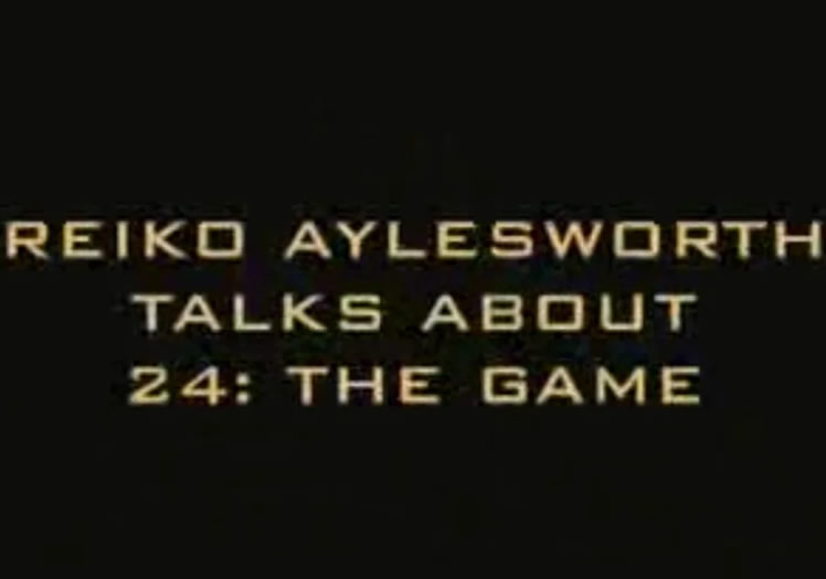 24: The Game Press Disc - Flash Video 06