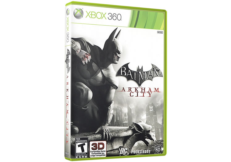 Batman Arkham City Display Only Box Art - XBOX 360