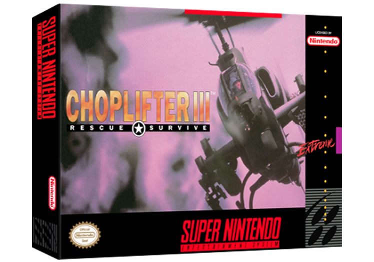 Choplifter 3 - Super Nintendo