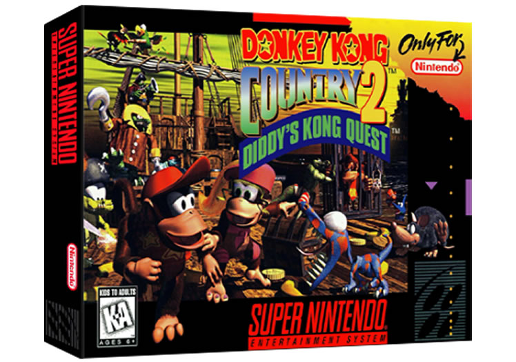 Donkey Kong Country 2 - Super Nintendo