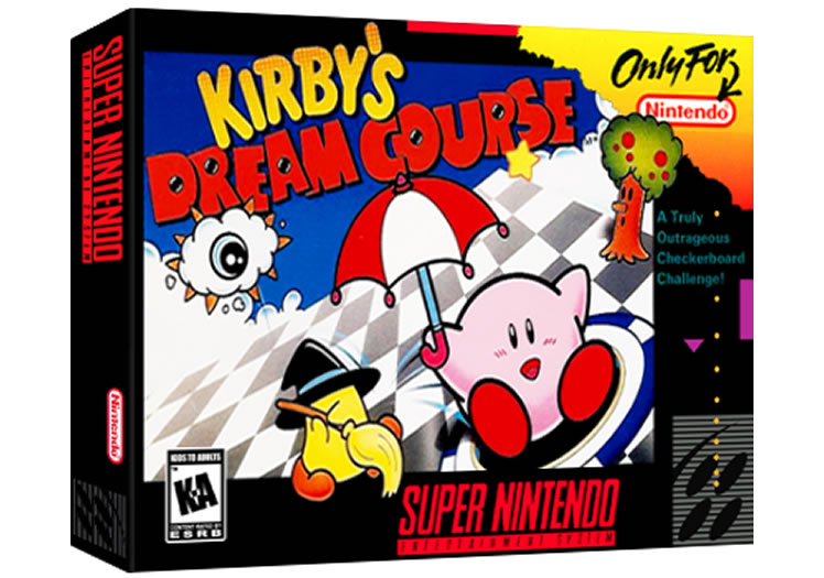 Kirby's Dream Course - Super Nintendo