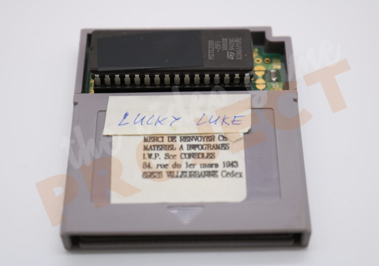 Lucky Luke - Game Boy - Front