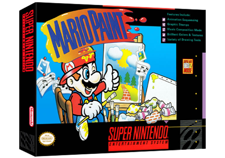 Mario Paint - Super Nintendo