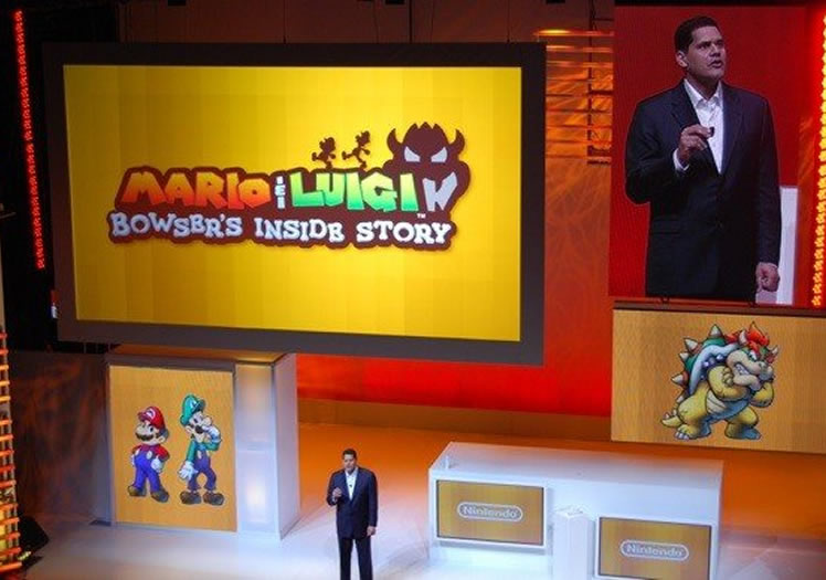 Mario & Luigi - Bowser's Inside Story - E3 2009 Reveal