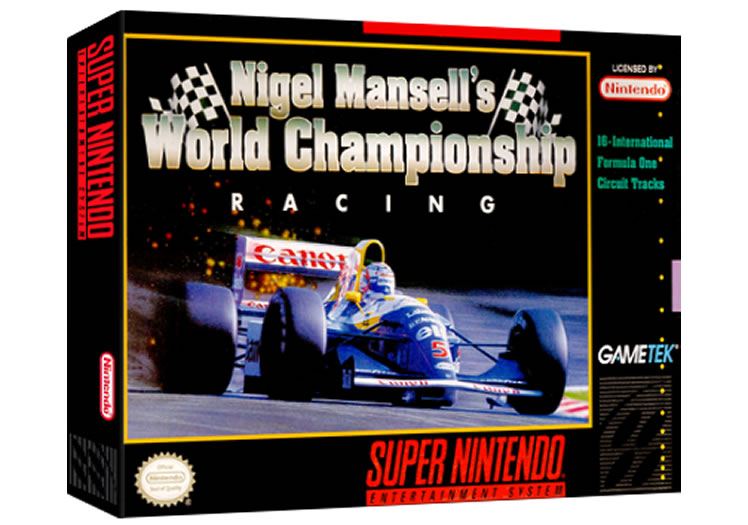 Nigel Mansell's World Championship Racing - Super Nintendo