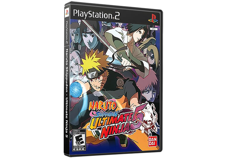 Naruto Shippuden - Ultimate Ninja 5 - PlayStation 2