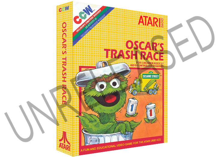 Unreleased Oscars Thrash Race Prototype - Atari 2600