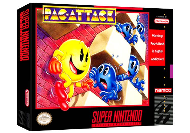 Pac Attack - Super Nintendo
