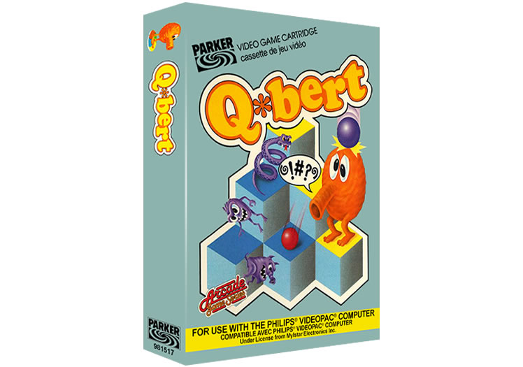 Q*bert - Magnavox Odyssey 2