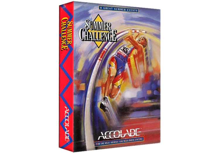 Summer Challenge - Sega Mega Drive