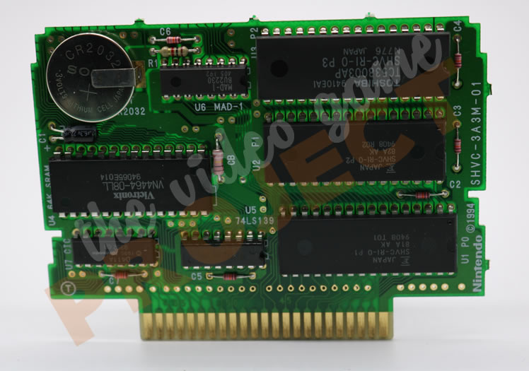 Super Metroid Prototype - PCB