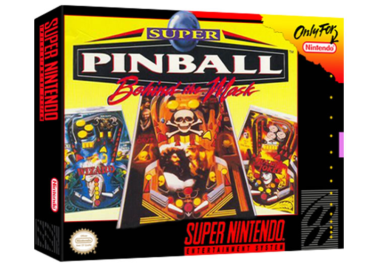 Super Pinball - Behind The Mask - Super Nintendo