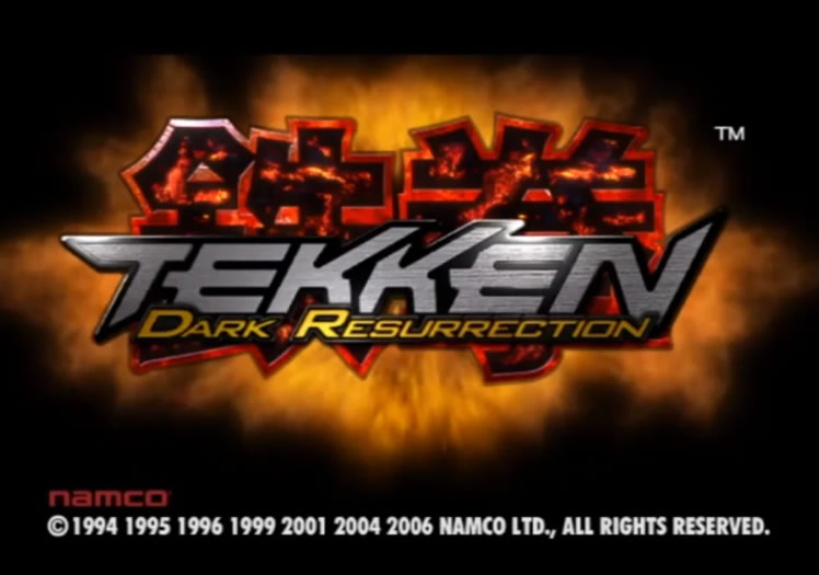 Tekken: Dark Resurrection Press Disc - Intro Sequence