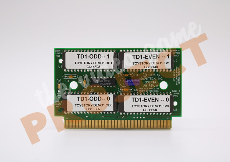 Toy Story Prototype - Sega Genesis - PCB
