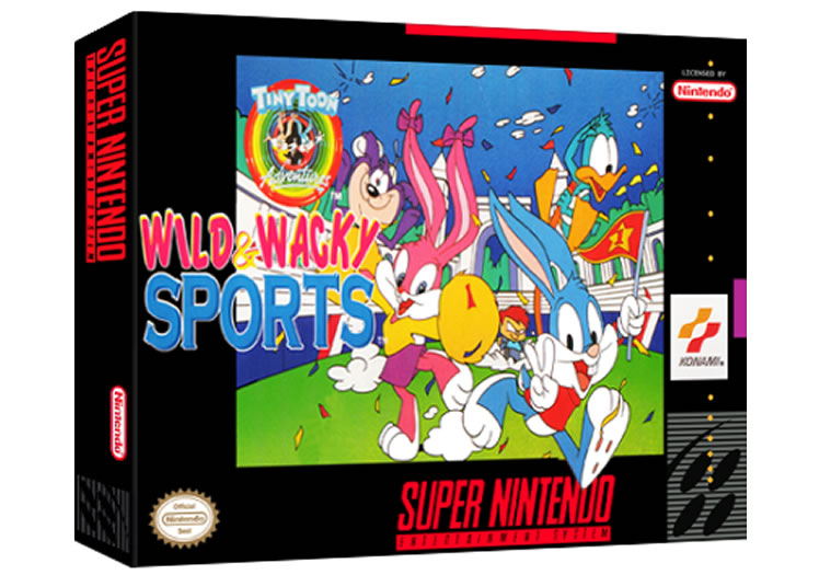 Tiny Toons Adventures - Wild & Wacky Sports - Super Nintendo
