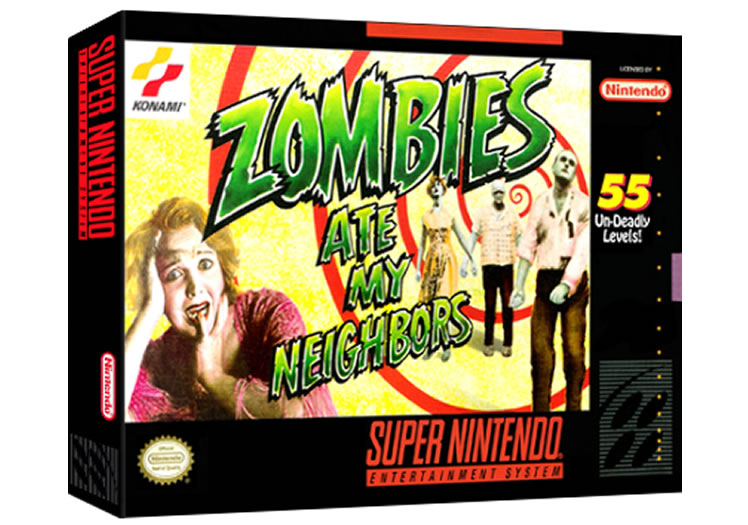 Zombie Ate My Neighbors - Super Nintendo