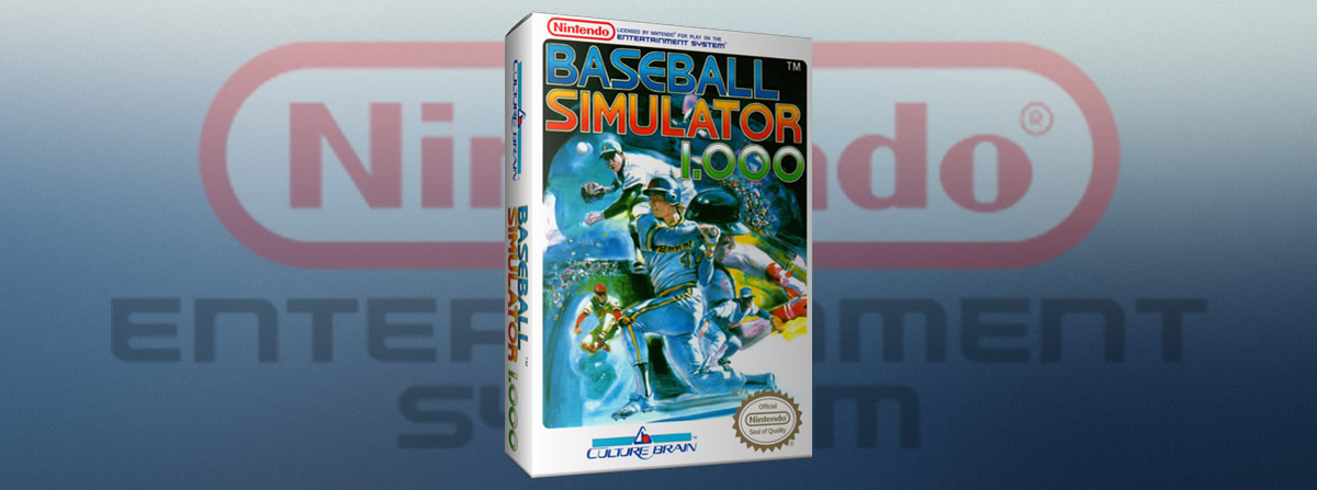 Baseball Simulator 1.000 - Nintendo Entertainment System