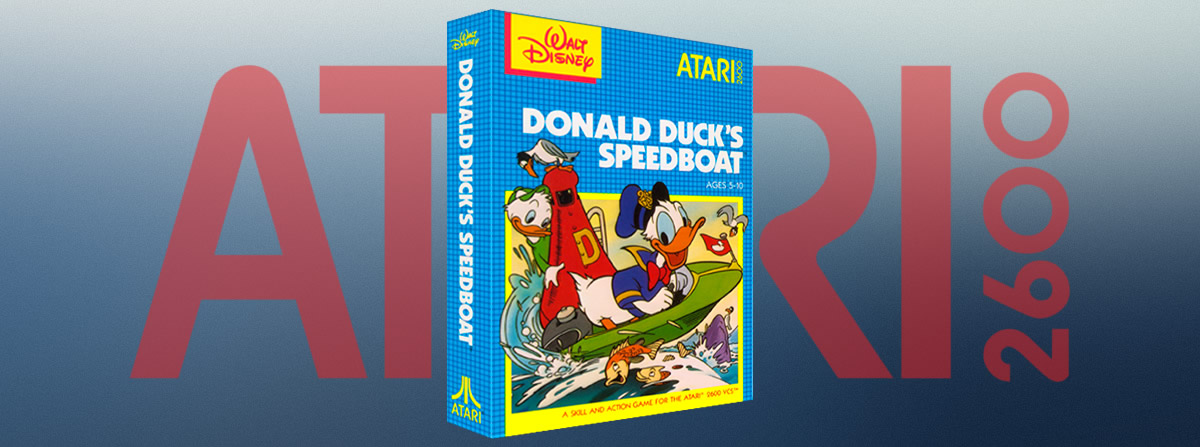 Donald Ducks Speed Boat - Atari 2600