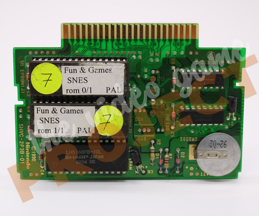 Fun 'N Games - Super Nintendo - Front