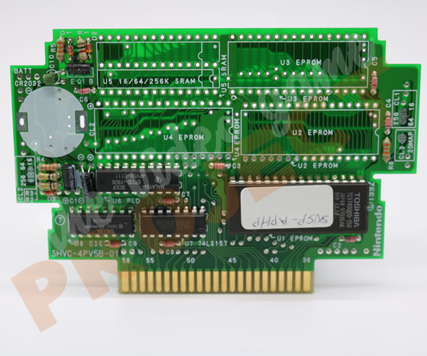 Hebereke's Popoitto - Super Nintendo - PCB