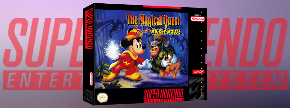 The Magical Quest Starring Mickey Mouse - Super Nintendo