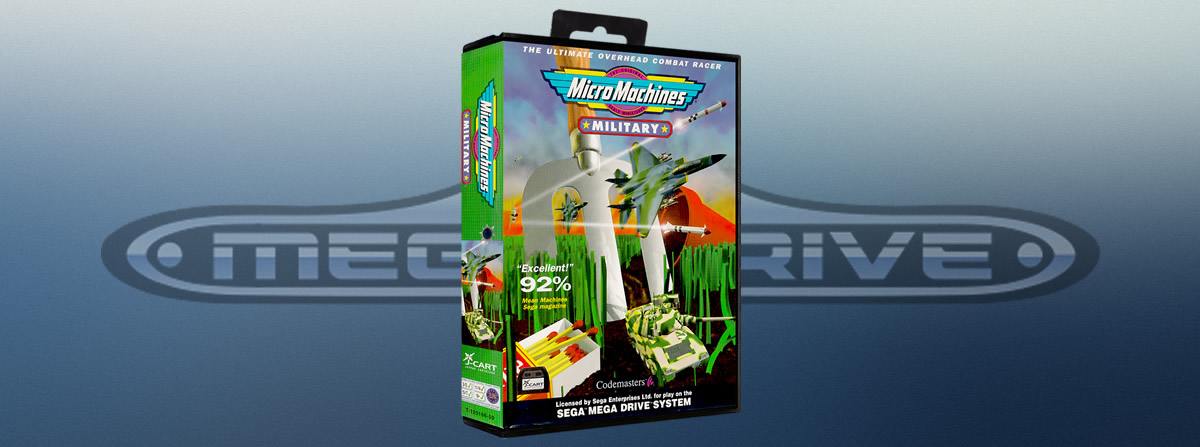 Micro Machines Military - Mega Drive