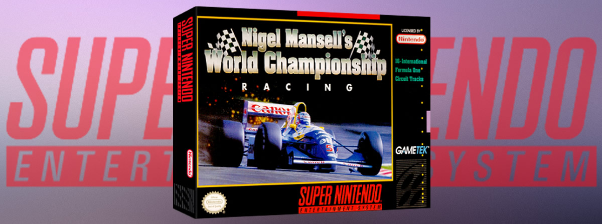 Nigel Mansell's World Championship Racing - Super Nintendo