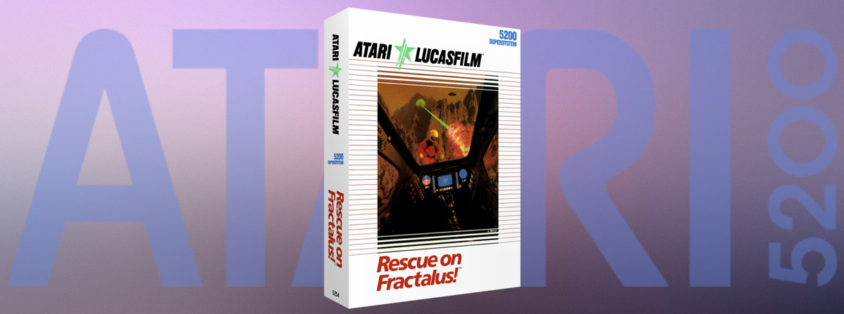 Rescue On Fractalus - Atari 5200