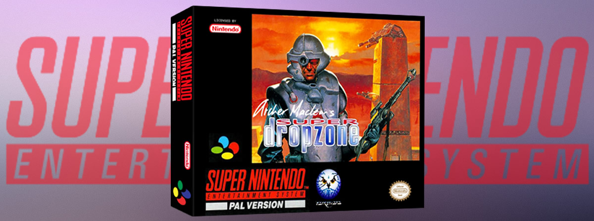 Super Dropzone - Super Nintendo