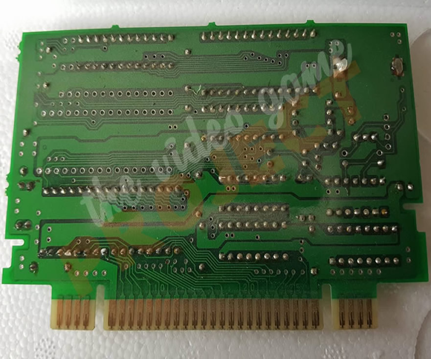 Super Mario Kart - Super Nintendo - PCB Back