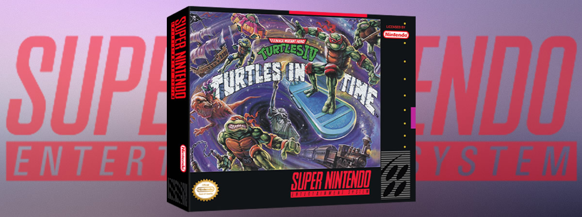Teenage Mutant Ninja Turtles: Turtles in Time - Super Nintendo